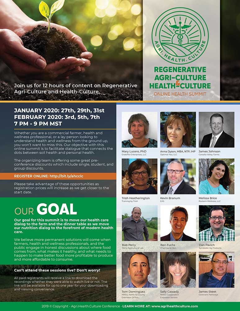 Agro Health Culture Summit Flyer