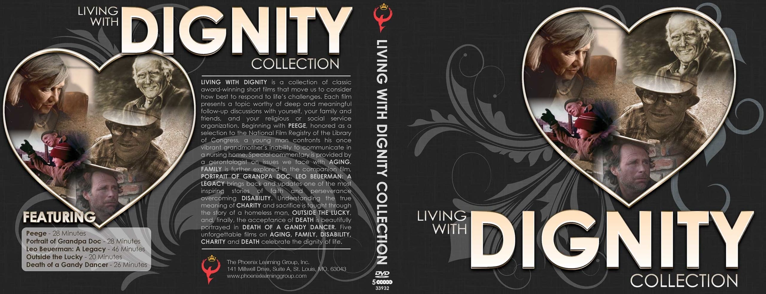Living with Dignity DVD Wrap Artwork