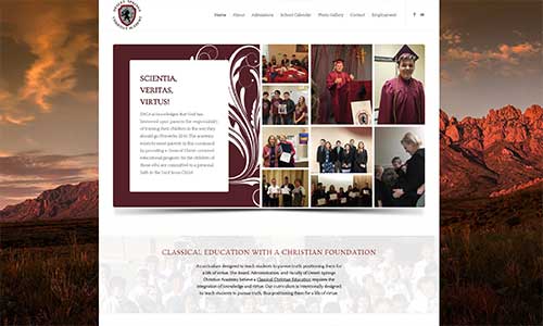 Desert Springs Christian Academy Website