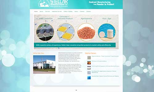 Stellar Manufacturing Website