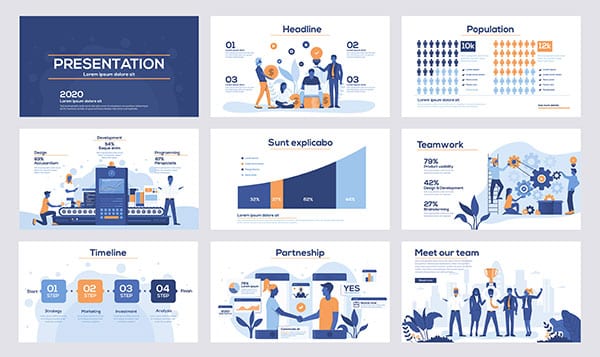 The most important rule for visual presentations is to keep slides simple -  Blog